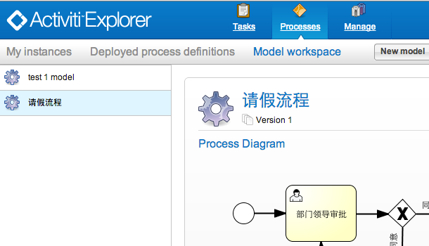 Activiti Modeler对Activiti表单支持